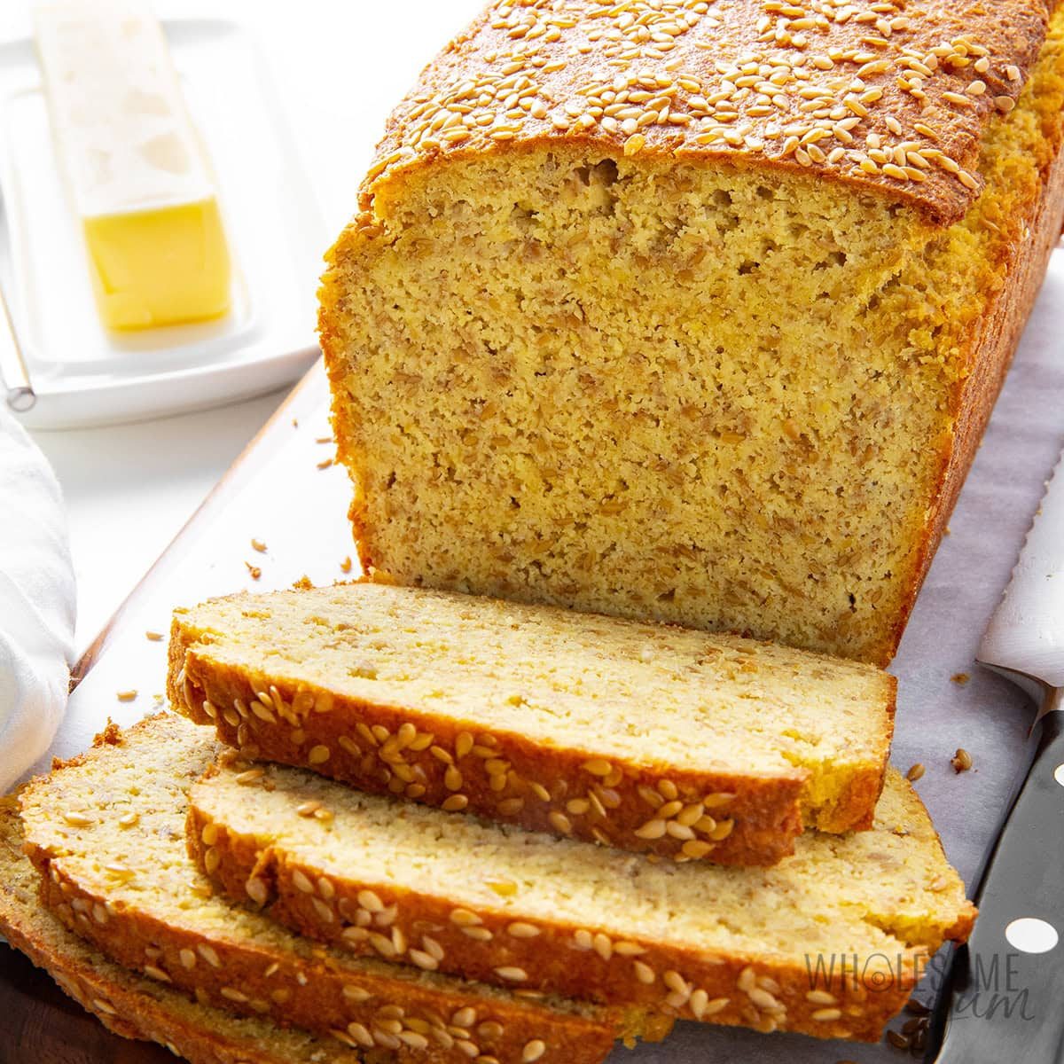 Foto: Pão de Linhaça